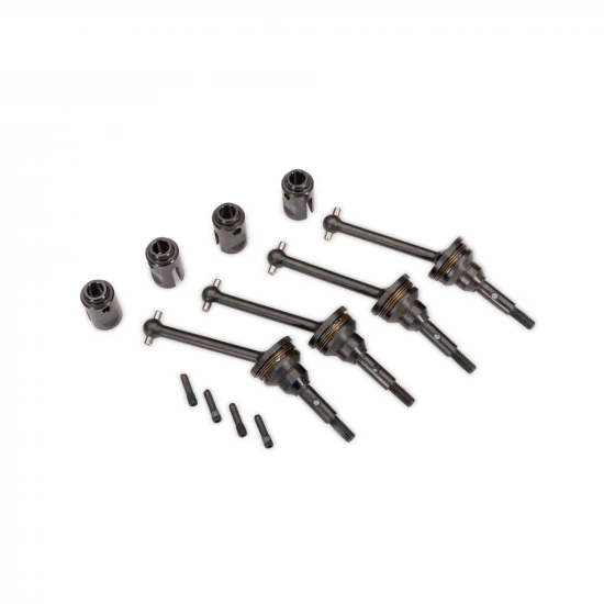 Traxxas Steel CV Driveshaft Assemblies + Drive Cups (4)