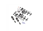 Traxxas Short Grey Ultra Shocks with Springs (2)