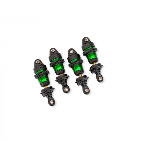 Traxxas Green Aluminium Mini GTR Short Shocks (4)