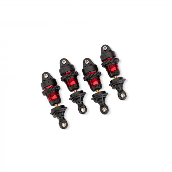 Traxxas Red Aluminium Mini GTR Short Shocks (4)
