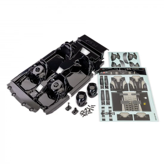 Traxxas Interior, body/ interior accessories/ mounting hardware (attaches to 10911 body)