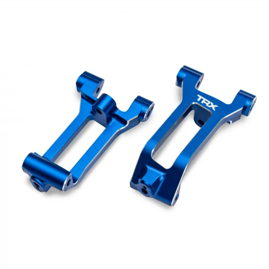 Traxxas Caster blocks (c-hubs), 6061-T6 aluminium (blue-anodised), left + right, 3x8mm BCS (with threadlock) (6)