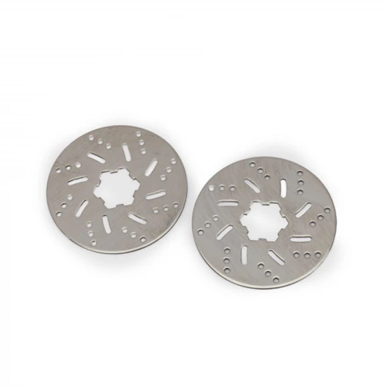 Traxxas Brake disc, front (82mm) (stainless steel) (2)