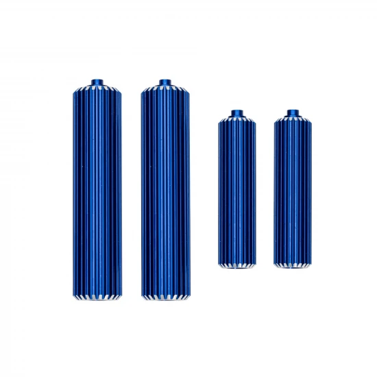 Traxxas Reservoirs, shocks (6061-T6 aluminium, blue-anodised) (front (2), rear (2)