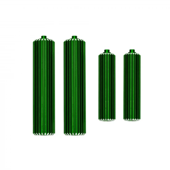 Traxxas Reservoirs, shocks (6061-T6 aluminium, green-anodised) (front (2), rear (2)