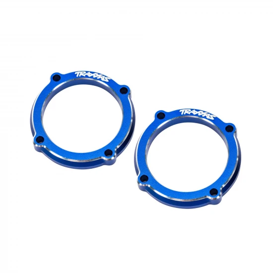 Traxxas Retainer, LED light pod (blue-anodised 6061-T6 aluminium) (2)