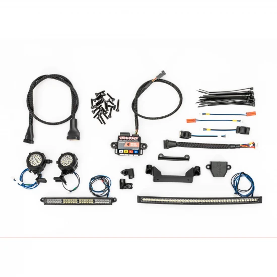 Traxxas Pro Scale LED light set, Sand Car, complete (includes front light bar, rear light bar, side lights (left + right), and high-voltage power amplifier)