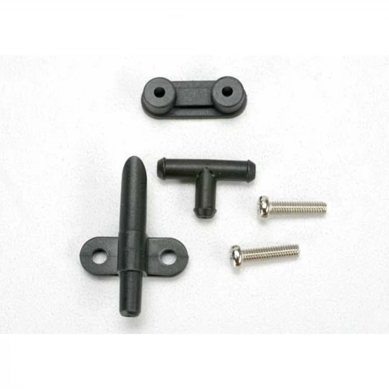 Traxxas Water pick-up backing plate and tee-fitting for Villain EX series for water cooling. Accessory for other boats.