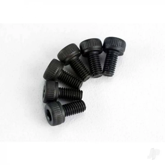 Traxxas Screws 3x6mm cap-head machine (hex drive) (6)