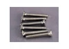 Traxxas Screws 3x20mm countersunk machine screws (6)