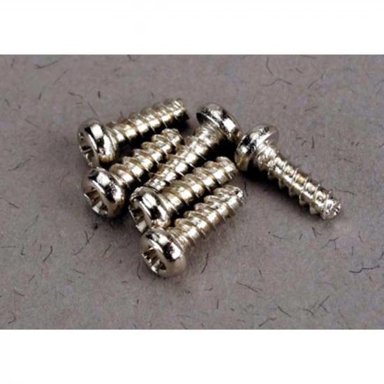 Traxxas Screws 2x6mm roundhead self-tapping (6)
