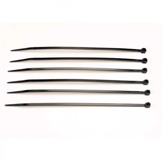Traxxas Cable ties medium (black) (6)