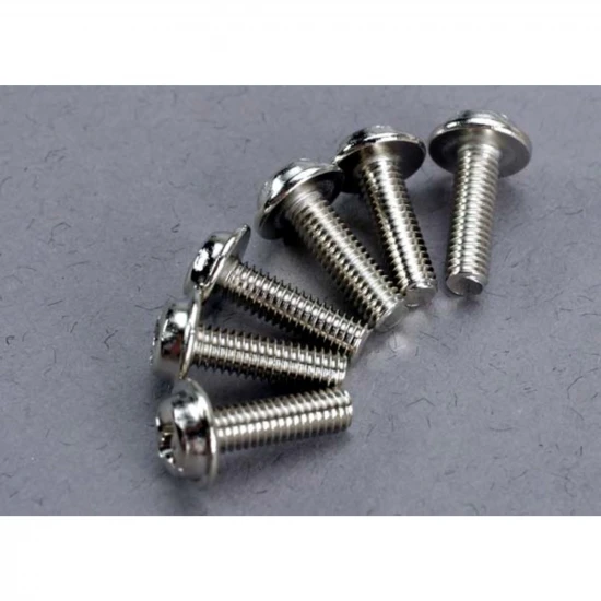 Traxxas Screws 3x10mm washerhead machine (6)
