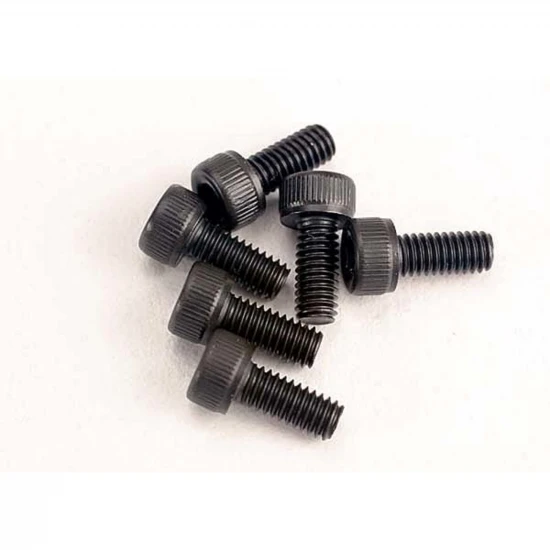 Traxxas Screws 2.5x6mm cap-head machine (hex drive) (6)