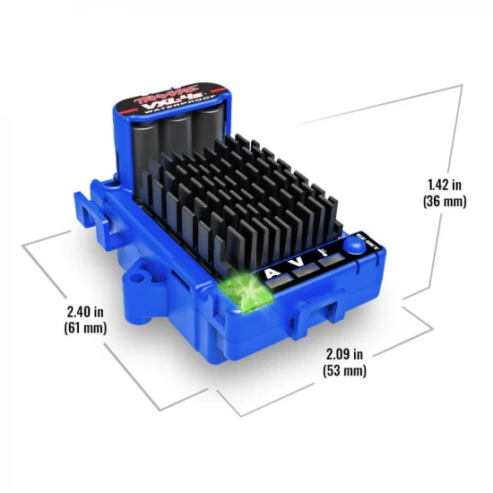 Traxxas Velineon VXL-4s Electronic Speed Control, waterproof (brushless) (fwd/rev/brake)