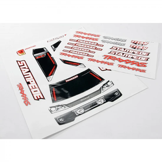 Traxxas Decal sheets Stampede