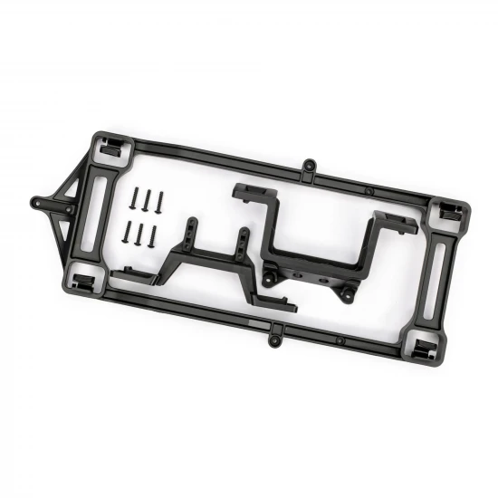 Traxxas Body conversion kit, Bigfoot No. 1 (includes front + rear body mounts, latch, hardware) (for clipless mounting)