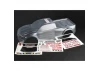 Traxxas Body E-MAXX Brushless (clear requires painting)/ decal sheet