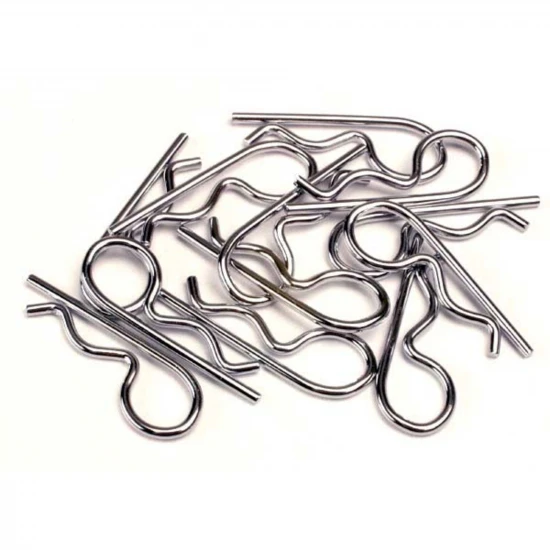 Traxxas Heavy Duty Body Clips - Silver (12)