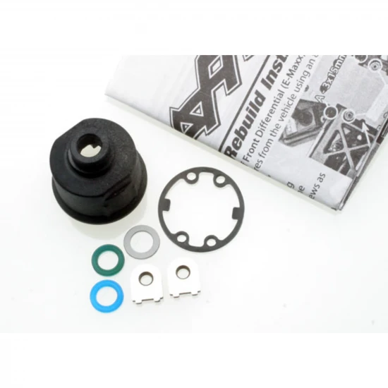 Traxxas Carrier differential (heavy duty)/ x-ring gaskets (2)/ ring gear gasket/ bushings (2)/ 6x10x0.5 TW