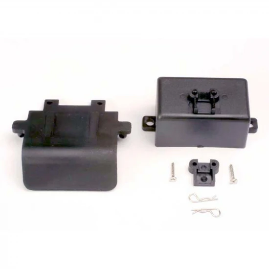 Traxxas Bumper (rear)/ battery box/ body clips (2) EZ-Start mount 3x10cSt (2)
