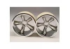 Traxxas Pro Star Chrome Wheels - 2.2 Inch Diameter - Bearing Fit