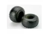 Traxxas Tires Pro-Trax spiked 2.2 (soft-compound)(rear) (2)/ foam inserts (2)