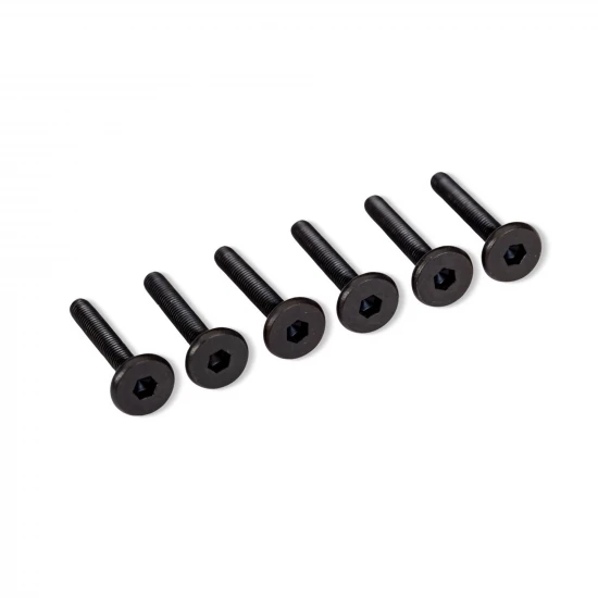 Traxxas Screws Flat-Head 3x20mm Hex (6)