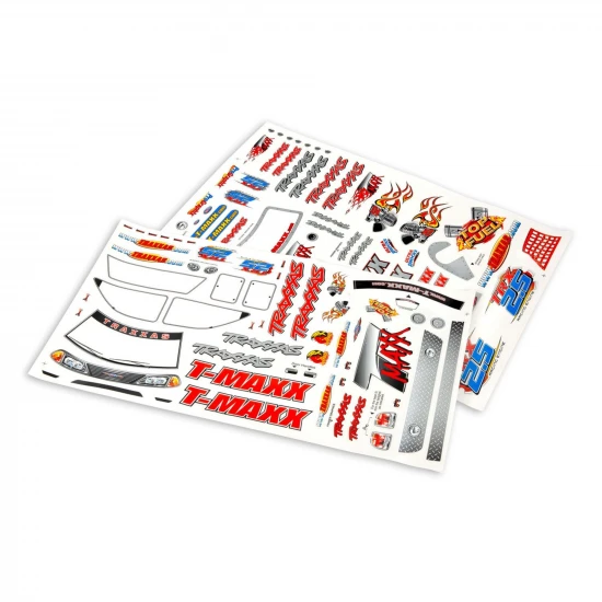 Traxxas Decal sheet T-MAXX (use with 4911X body)