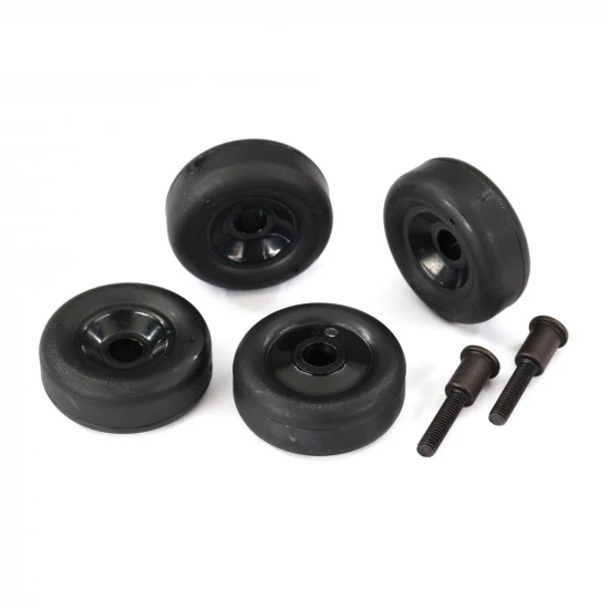 Traxxas Wheels (4)/ Axles (2) for MAXX wheelie bar