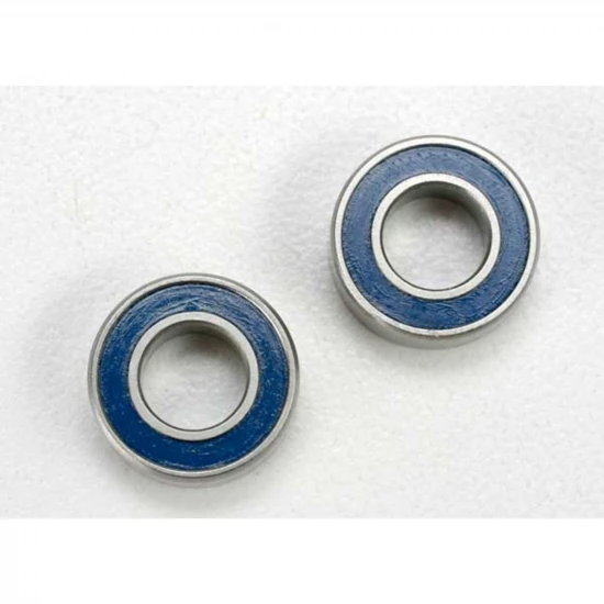 Traxxas Ball bearings blue rubber sealed (6x12x4mm) (2)