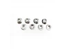 Traxxas M5 Nuts - Flanged Nylon Locking Steel Serrated (8)