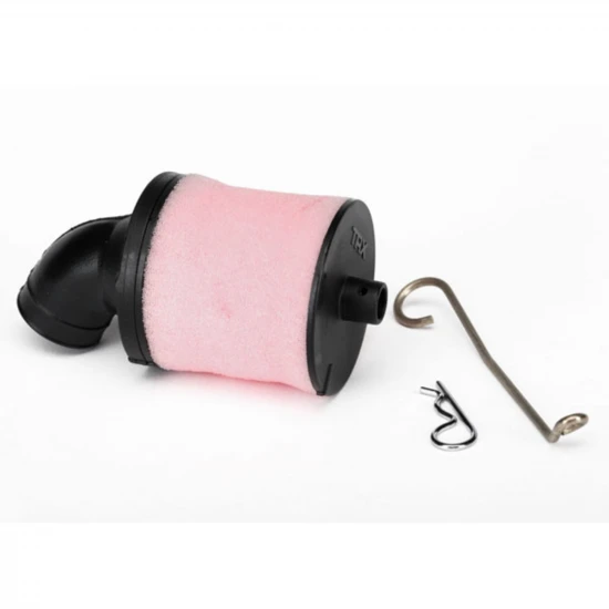 Traxxas Air filter body (high volume)/ filter support/ cap/ foam filter pre-filter/ air filter base/ wire mount/ hardware (1 each)