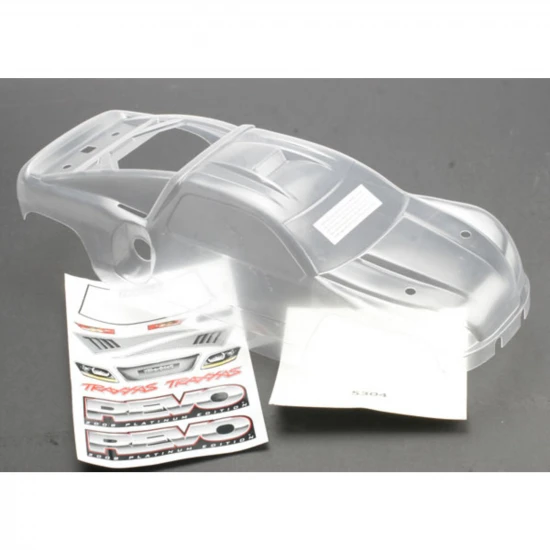 Traxxas Body Revo (Platinum Edition) (clear requires painting)/decal sheet