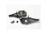 Traxxas Bulkhead rear (L R halves)/ diff retainer rear/ 4x14mm BCS (2)