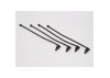 Traxxas Body Clip Rubber Retainers - Black (4)