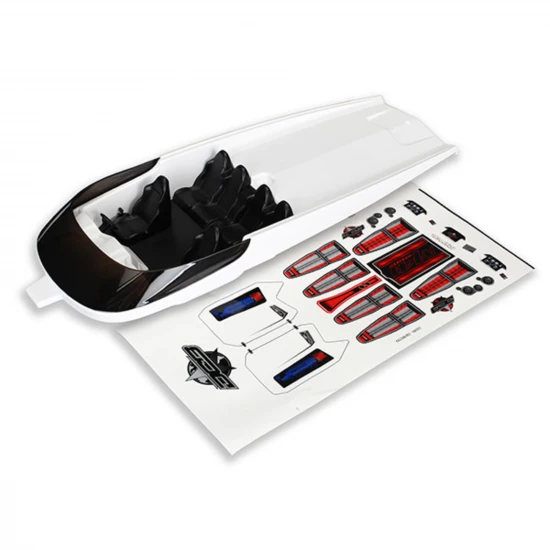 Traxxas Hatch DCB M41 white (no graphics) (fully assembled)