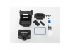 Traxxas Box receiver (sealed) (servo mount)/ foam (2)/ BCS 3x10mm/ CS 2.5x8mm (2)/ GS 3x4mm/ silicone grease