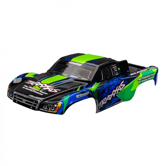 Traxxas Body Slash VXL Grn/Blue Clipless