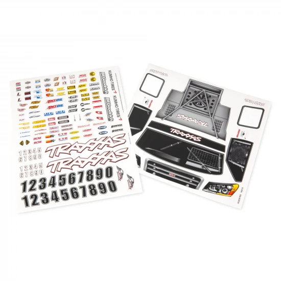 Traxxas Decal sheet Slash 4X4