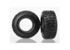 Traxxas Tires Kumho (dual profile 4.3x1.7- 2.2/3.0) (2)/ foam inserts (2)