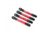 Traxxas Aluminium push rods red-anodized