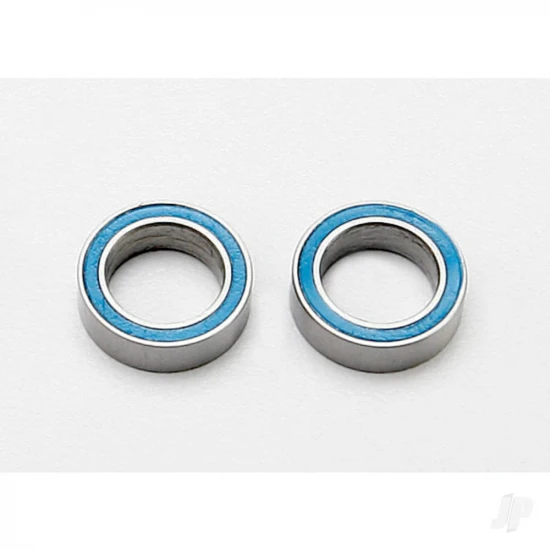 Traxxas Ball bearings blue rubber sealed (8x12x3.5mm) (2)