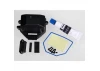 Traxxas Box receiver (sealed)/ wire cover/ foam pads upper lower/ silicone grease/ 2.5x8 CS (4)/ 3x4 GS (1)