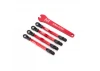 Traxxas Aluminium toe links red-anodized