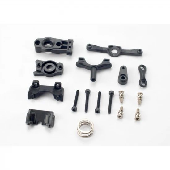 Traxxas Steering arm (upper lower)/ steering link/ servo horn/ servo saver/ servo saver spring/ servo horn mount/ ball stud (2)/ Shock mounts front rear/ 2.5x18mm CS (4)