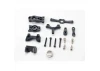 Traxxas Steering arm (upper lower)/ steering link/ servo horn/ servo saver/ servo saver spring/ servo horn mount/ ball stud (2)/ Shock mounts front rear/ 2.5x18mm CS (4)
