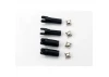 Traxxas Half shafts left or right (internal splined half shaft (2)/external splined half shaft) (2)/ metal u-joints (4)
