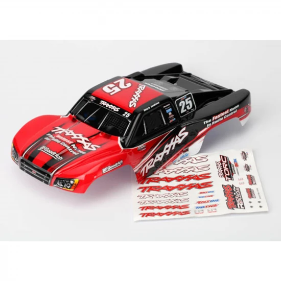 Traxxas Body Mark Jenkins 25 1:16 Slash (painted decals applied)