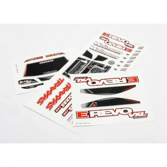 Traxxas Decal sheets 1:16 E-Revo VXL